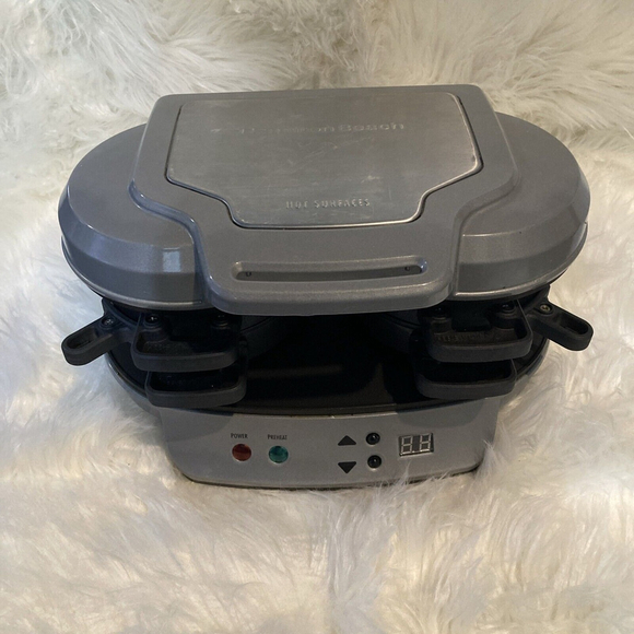 Hamilton Beach Dual Non Stick Breakfast Sandwich Maker Model 25490A Type ST30 !! - Picture 5 of 14